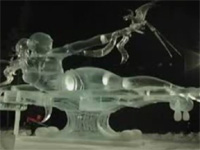 製作132時間の氷の女神☆やはり神は作れない・・・